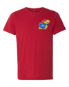 Women's Kansas Jayhawks Premium Tri-Blend Tee Shirt - Lone Kansas Jayhawk