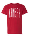 Women's Kansas Jayhawks Premium Tri-Blend Tee Shirt - Tall Kansas Small Jayhawks