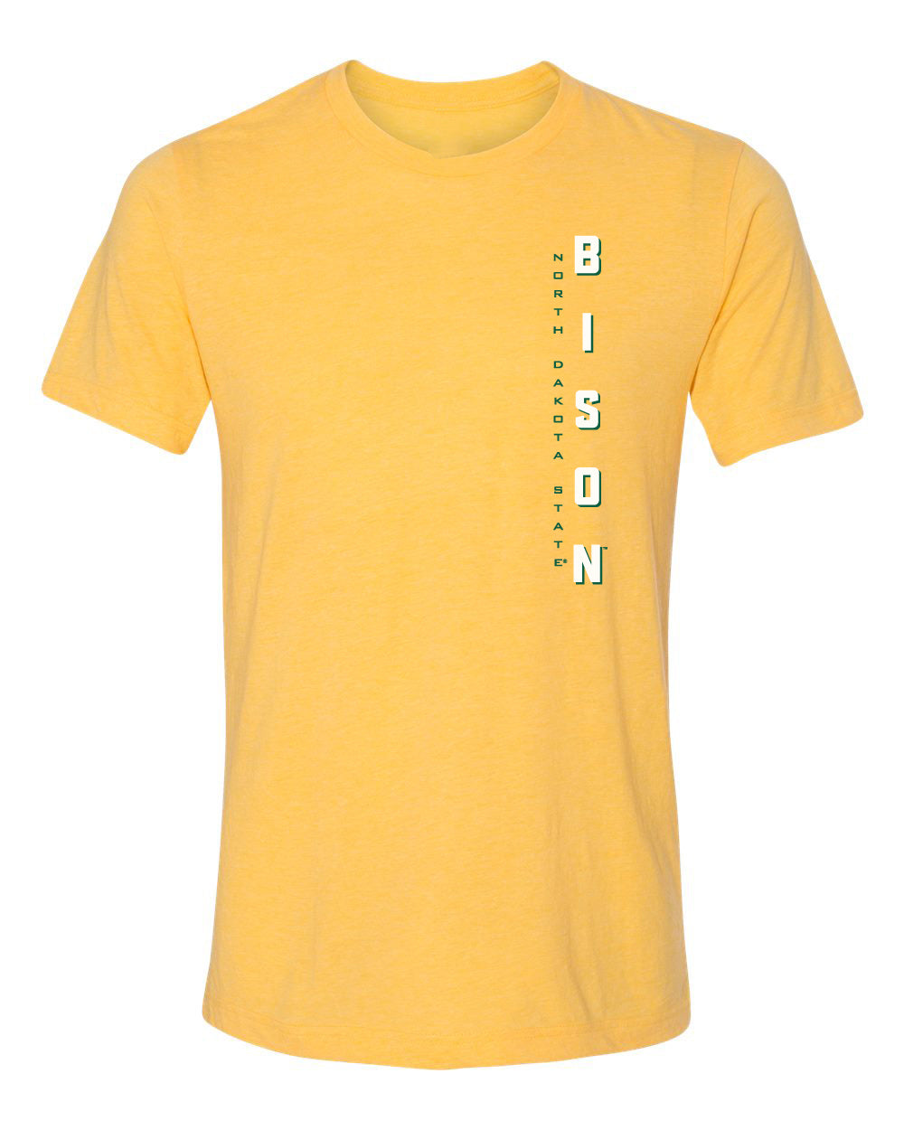 Women's NDSU Bison Premium Tri-Blend Tee Shirt - Vert North Dakota State BISON