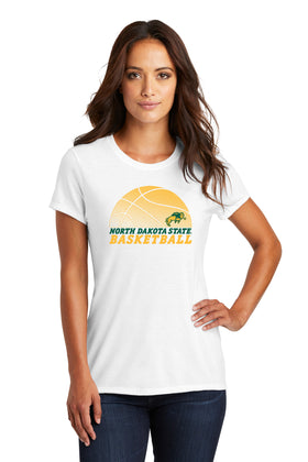 Women's NDSU Bison Premium Tri-Blend Tee Shirt - North Dakota State Bison Basketball
