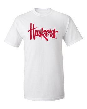 Nebraska Huskers Tee Shirt - Legacy Script Huskers