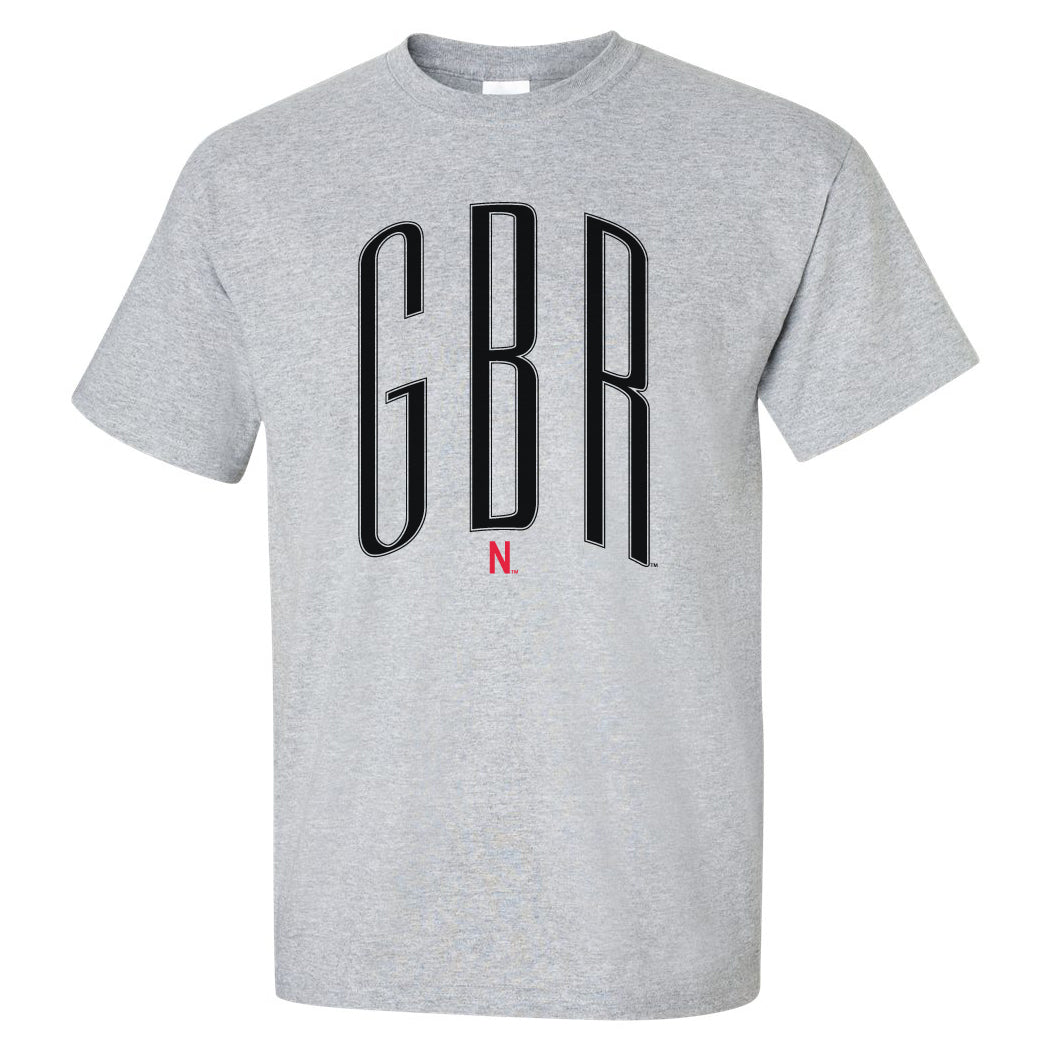 Nebraska Huskers Tee Shirt - Black GBR