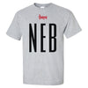 Nebraska Huskers Tee Shirt - Black NEB