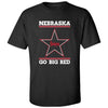 Nebraska Husker Tee Shirt - Star Huskers GO BIG RED