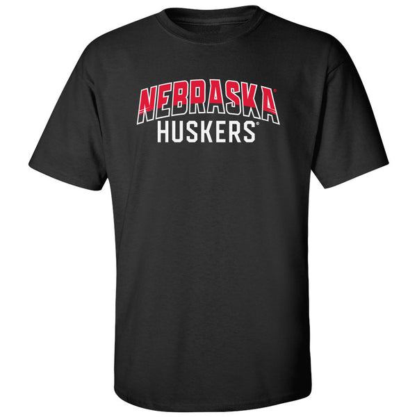 Nebraska Huskers Tee Shirt - Nebraska Arch Huskers