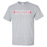 Nebraska Huskers Tee Shirt - Huskers Horizontal Stripe