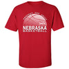 Nebraska Huskers Tee Shirt - Nebraska Basketball Logo