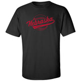 Nebraska Huskers Tee Shirt - Script Nebraska Baseball