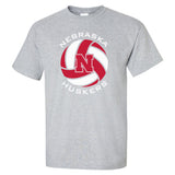 Nebraska Huskers Tee Shirt - Huskers Volleyball Block N
