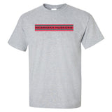 Nebraska Huskers Tee Shirt - Nebraska Huskers Horiz Stripe