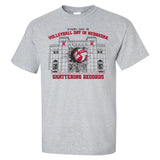 Nebraska Huskers Tee Shirt - Volleyball Day in Nebraska