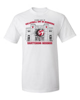 Nebraska Huskers Tee Shirt - Volleyball Day in Nebraska