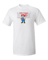 Nebraska Huskers Tee Shirt - Nebraska Volleyball with Herbie Husker