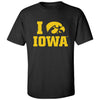 Iowa Hawkeyes Tee Shirt - I Love IOWA