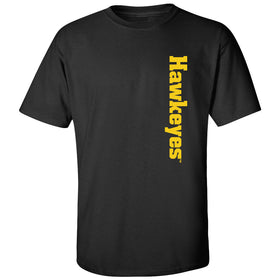 Iowa Hawkeyes Tee Shirt - Vertical Offset Hawkeyes