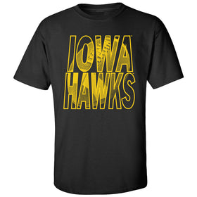 Iowa Hawkeyes Tee Shirt - Iowa Hawks Football Image