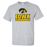 Iowa Hawkeyes Tee Shirt - Iowa Wrestling Black and Gold