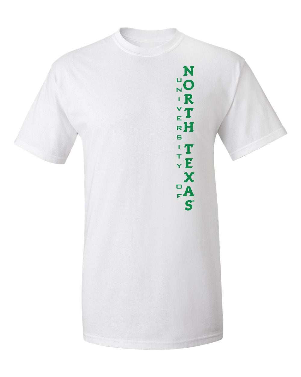 North Texas Mean Green Tee Shirt - Vertical University of North Texas