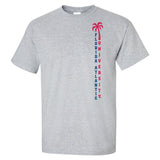Florida Atlantic Owls Tee Shirt - FAU Vertical Palm Tree