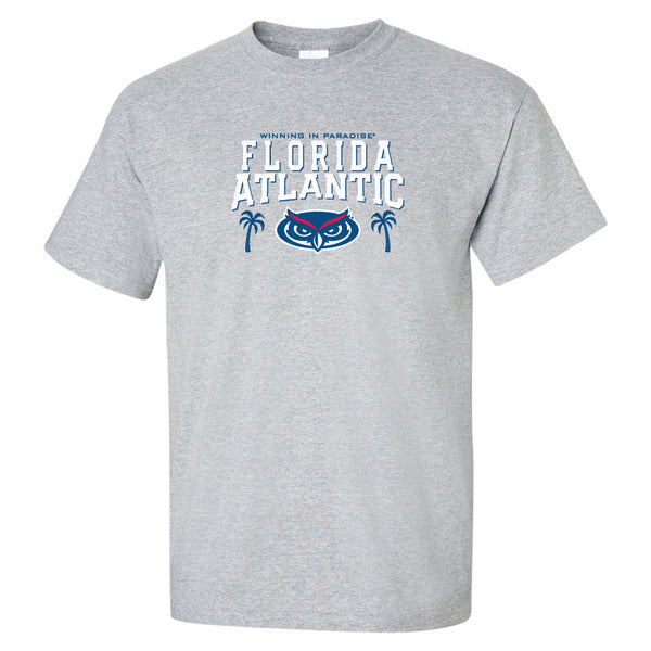 Florida Atlantic Owls Tee Shirt - FAU Owls Winning in Paradise