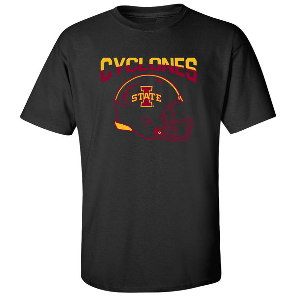 Iowa State Cyclones Tee Shirt - ISU Cyclones Football Helmet