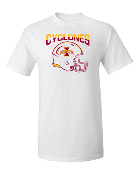 Iowa State Cyclones Tee Shirt - ISU Cyclones Football Helmet