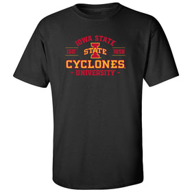 Iowa State Cyclones Tee Shirt - Arch Iowa State 1858