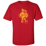 Iowa State Cyclones Tee Shirt - Cy The Cyclones Mascot Full Body