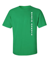 North Dakota Fighting Hawks Tee Shirt - Vertical University of North Dakota