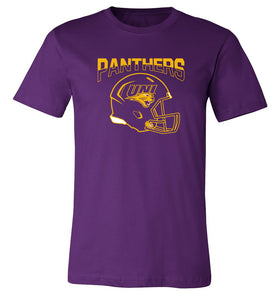 Northern Iowa Panthers Tee Shirt - UNI Panthers Helmet