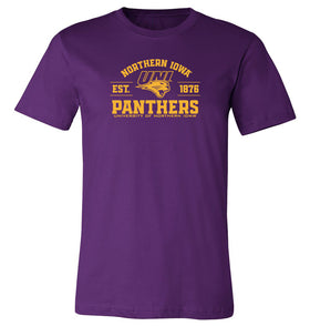 Northern Iowa Panthers Tee Shirt - UNI Panthers Established 1876