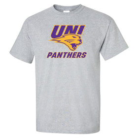 Northern Iowa Panthers Tee Shirt - Purple and Gold Primary Logo