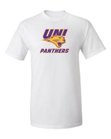 Northern Iowa Panthers Tee Shirt - Purple and Gold Primary Logo