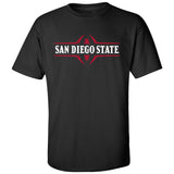 San Diego State Aztecs Tee Shirt - SDSU Football Laces