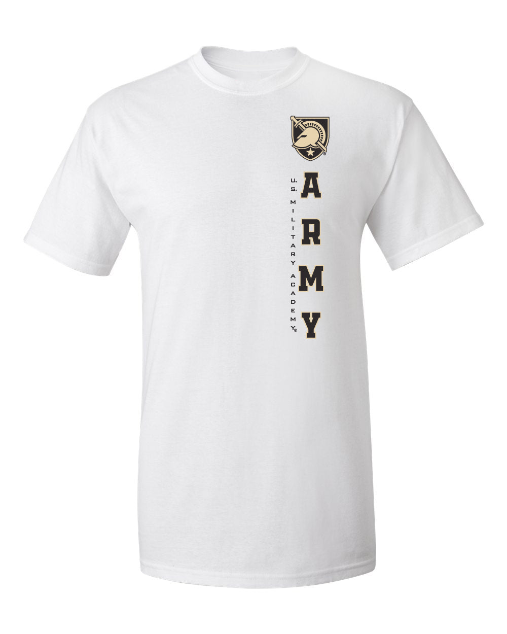 Army Black Knights Tee Shirt - Vertical United States Military Academy