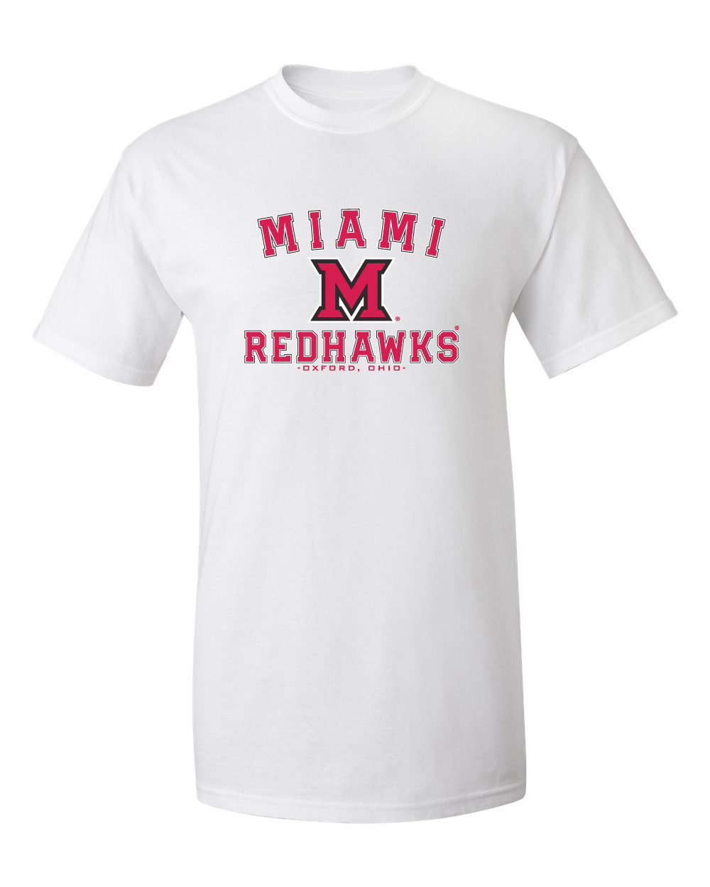 Miami University RedHawks Tee Shirt - Miami of Ohio Primary Logo