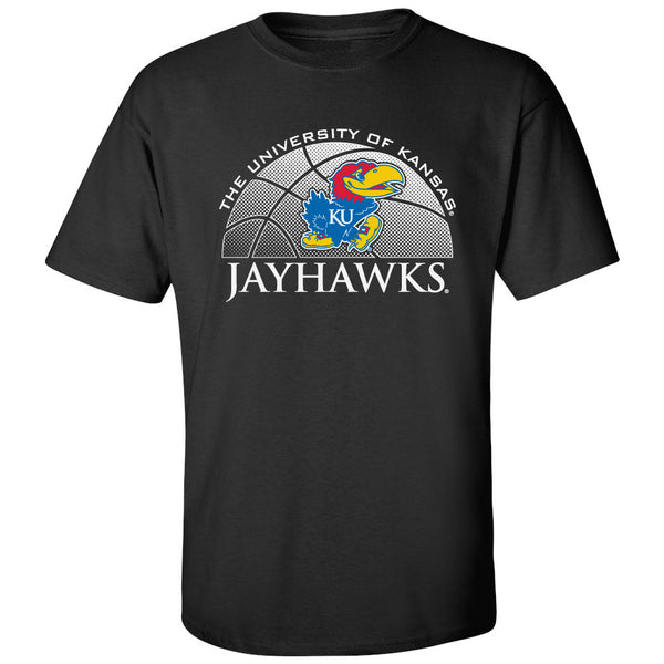 Kansas Jayhawks Tee Shirt - Kansas Basketball Primary Logo