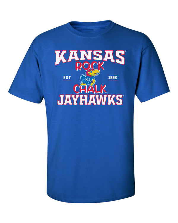 Kansas Jayhawks Tee Shirt - Rock Chalk Jayhawks