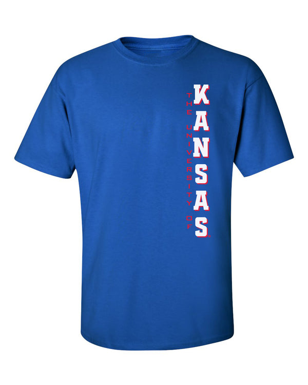 Kansas Jayhawks Tee Shirt - Vertical University of Kansas