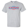 Kansas Jayhawks Tee Shirt - Kansas Football Laces