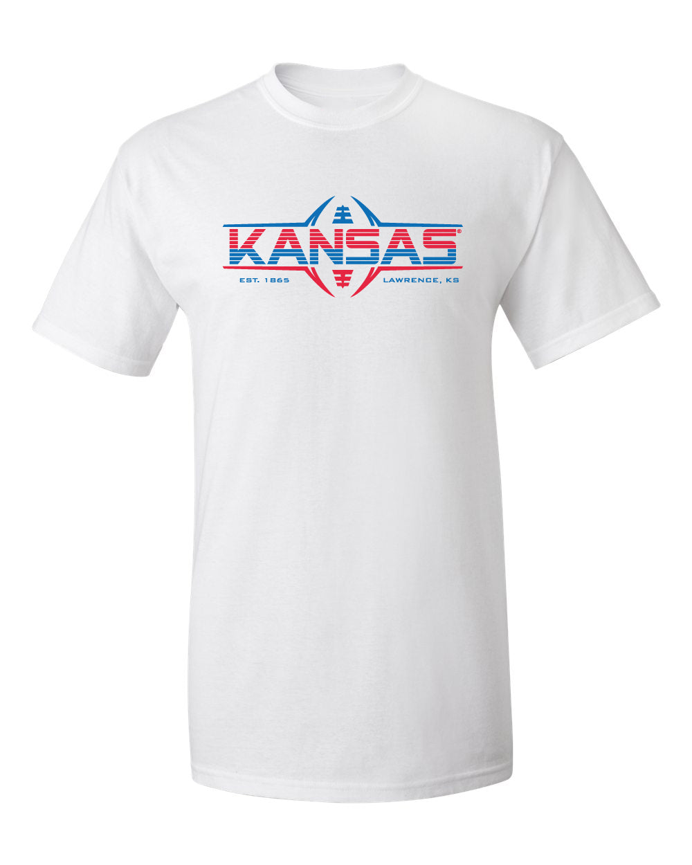 Kansas Jayhawks Tee Shirt - Kansas Football Laces