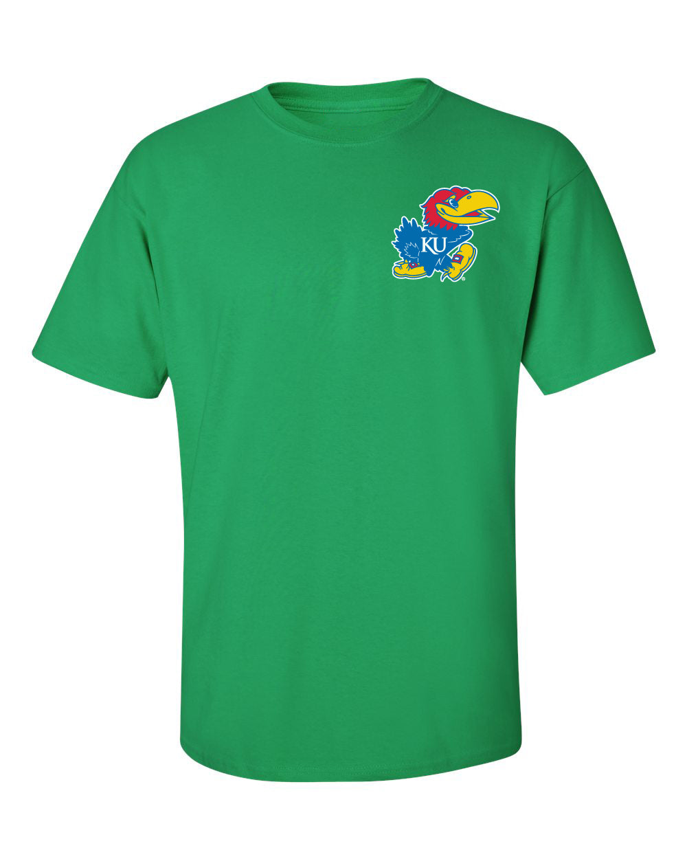 Kansas Jayhawks Tee Shirt - Lone Kansas Jayhawk