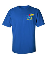 Kansas Jayhawks Tee Shirt - Lone Kansas Jayhawk