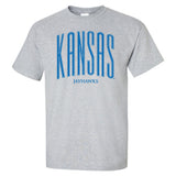 Kansas Jayhawks Tee Shirt - Tall Kansas Small Jayhawks