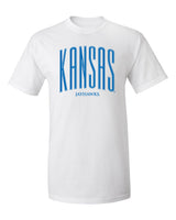 Kansas Jayhawks Tee Shirt - Tall Kansas Small Jayhawks