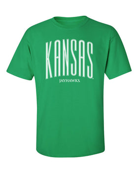 Kansas Jayhawks Tee Shirt - Tall Kansas Small Jayhawks