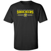 Wichita State Shockers Tee Shirt - Wichita State Shockers 3 Stripe