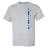 Creighton Bluejays Tee Shirt - Vertical Creighton Bluejays