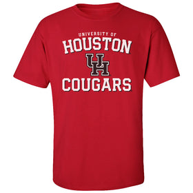 Houston Cougars Tee Shirt - University of Houston UH Cougars Arch