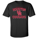 Houston Cougars Tee Shirt - University of Houston UH Cougars Arch